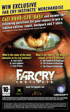 Scan of Far Cry: Instincts